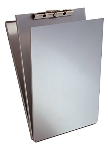 Saunders Silver A-Holder Recycled Aluminum Form Holder - Fits 8.5 x 14 inch Legal Size Documents - Ideal for Home, Office, and Business Use (10019)