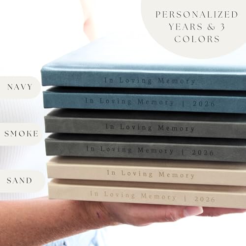 Funeral Guest Book 2026 Celebration Of Life Memorial Service - Custom Year