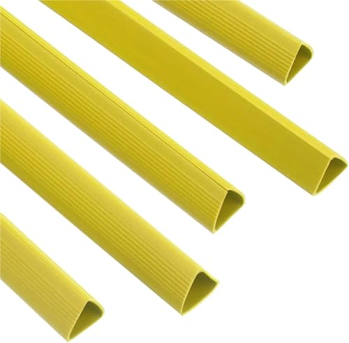 Binding Bars Slide Grip 20Pcs 15mm Binding Bars Slide Grip A4 Size Report Binder Presentation Binder for Report Cover Resume(Yellow)