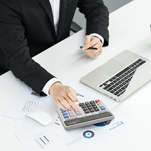 Pendancy 2 Pack Desk Calculators, 12-Digit Large Display, Big Buttons