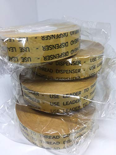 ALLTAPESDEPOT ATG Transfer Gun Double Side Refill Tapes, Reverse Wound Adhesive Transfer Tape Acid Free Gold Paper Liner ATG-7502, 3/4" X 36YD Pack of 48