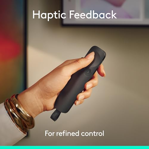 Logitech Spotlight 2 Presentation Remote Wireless Clicker Haptics - Black