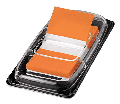 SIGEL HN494 Index Page Marker, Film, Strip-Size:25x43 mm, 50 Strips, Orange (Pack of 12)