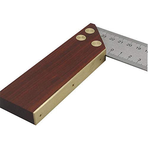 TEOYETTSF 1pcs 90 Degrees 250mm L-Shaped Woodworking Angle Ruler Square Protractor Square Ruler Carpenter Measurement Tools