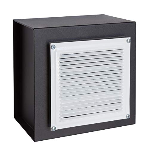 ARREGUI Grid 13000W-S0 Ventilation Grille Safe, Concealed Safe, Hidden Wall Safe, Built-in Safe, 20 x 20 x 13 cm, 6 L