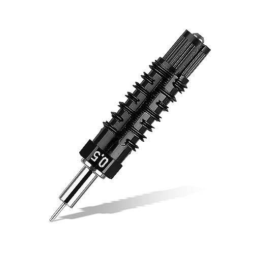 Aristo AR64050PRO MG1 PRO Replacement Drawing Tip for MG1 PRO Ink Fountain Pen Line Width 0.50 mm (Chrome-Plated Tip for High Precision and Durability, Even Ink Flow) Black