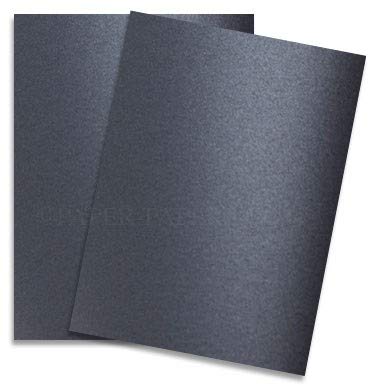 Shine IRON SATIN - Shimmer Metallic Card Stock Paper - 8.5 x 11-92lb Cover (249gsm) - 500 PK