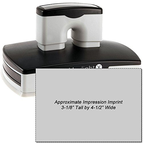 MaxLight X39 Pre-Inked Stamp 3-1/8" x 4-1/2"