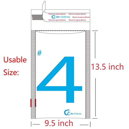 100/200/300/400/500/1000 pcs #4 9.5 x14.5 Kraft Bubble Padded Envelopes Mailers Shipping Bags AirnDefense (200)