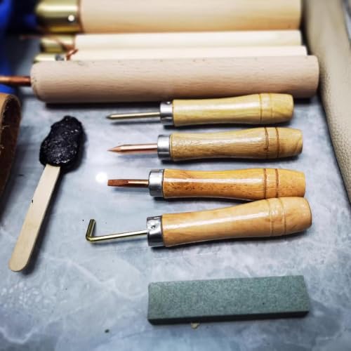 YZHYY Obsidian Crafting Set, Flint Knapping Tool Kit