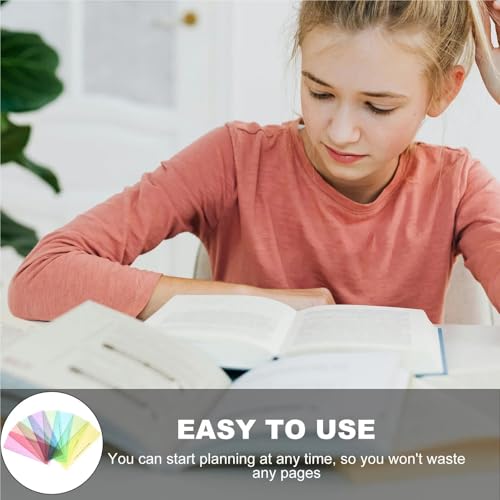Guided Reading Strips 3-Set (24pcs) Colorful Guided Reading Strips, Bookmark Trackers for Home & School