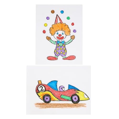 Colorations Large Crayons, 8 Colors, Set of 400 Crayons, Non-Toxic