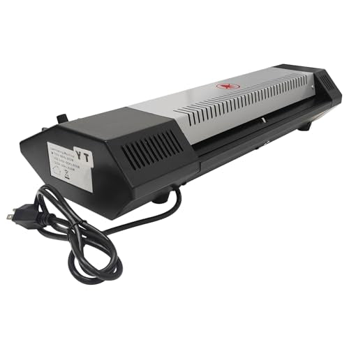 BEILOCKERY 110V 13" A3 Laminator Hot&Cold Laminating Machine, 4-Roller Laminator Machine with Cold Mounting Function, Digital Temperature Control