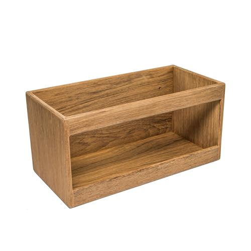 Whitecap Teak Hardcover Book and All Purpose Storage Rack
