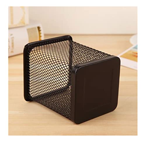 Drawer Organizers Pencil Holder Office Desk Metal Mesh Square Pen Pot Cup Case Organiser Durable Pencil Case