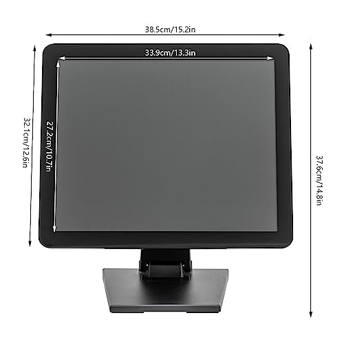 17in Electronic Cash Register,Touch Screen Cash Registers, POS System Machine with Networkable System,Win7 8 10, Android, Raspberry Pi, Linux (17IN)