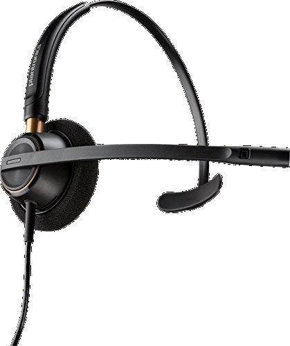 Polycom Compatible Plantronics VoIP Noise Canceling EncorePRO Headset Bundle