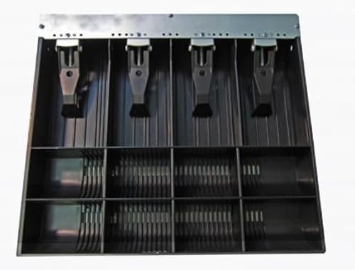 APG Cash Drawer Adjustable Till Assembly Vasario 1616, Inclined Notes, VPK-15B-13-BX (Vasario 1616, Inclined Notes, 8x8, Individually Packed in Carton)
