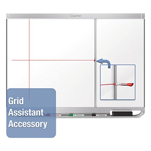 Quartet Magnetic Whiteboard, Porcelain, White Board, Dry Erase Board, 8' x 4', Aluminum Frame, Prestige 2 Duramax (P558AP2)