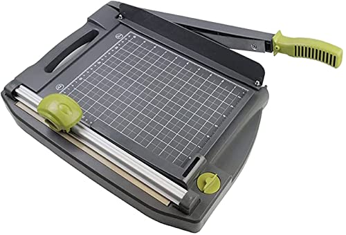 KouRy Paper Trimmer Multifunctional Manual Paper Cutter A4 Guillotine Cutter Paper Cutter Business Card Card Photo Cutter (Grey)