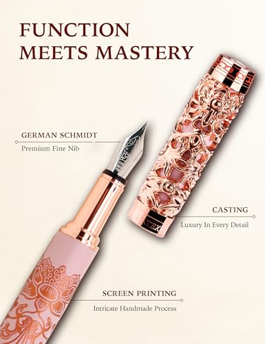 ARTEX x National Palace Museum Gold Lotus Fountain Pen Gift Set
