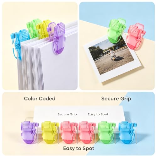 30 Pack Cubicle Clips for Fabric Walls Push Pin Bulletin Board