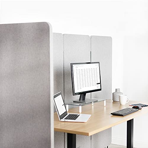 VIVO Gray Freestanding 24 x 66 inch Privacy Panel, PP-1-T024G