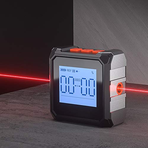 TEOYETTSF Digital Protractor Inclinometer 360° Level Angle Finder High Precision Goniometer Magnet Tilt Measuring Tools