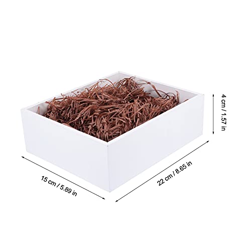 ETAZMDITE Shredded Paper for Gift Boxes, Glitter Shredded Tissue Paper For Easter Gift Filling Multicolor 22x15cm Pack Of 6(Purple*3pcs,22 * 15Cm*2Pcs)