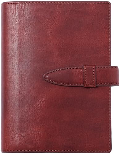 Franklin Planner Tea Leaves Binder Compact Size 86007 Brown