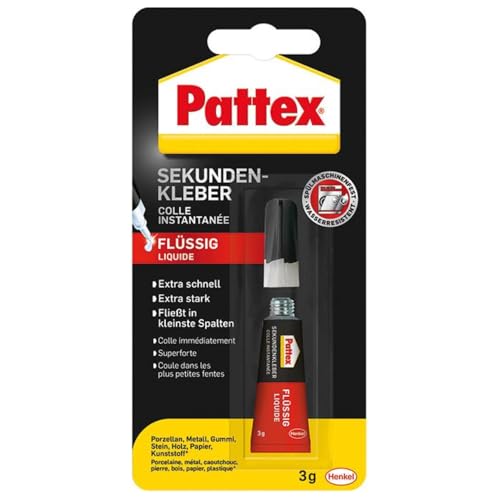 Pattex Sekundenkleber ''Classic flüssig'' 3g PSK1C