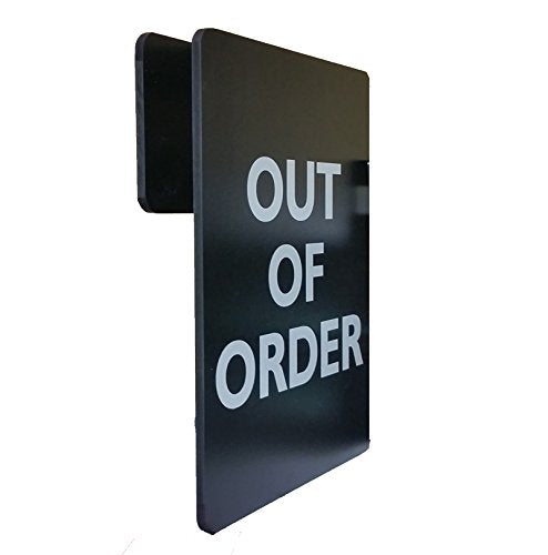 "Out Of Order" Sign for Bathroom Stalls (10)