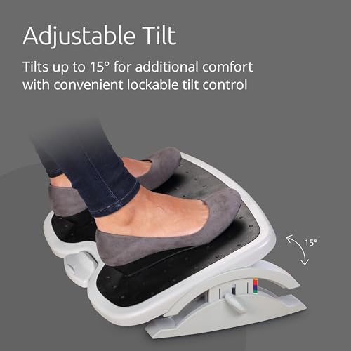 Kensington SoleMate Adjustable Footrest (K56146USF),Gray