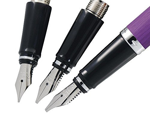 Set Best Writer Calligraphy Pen Vision Style Lilac, Nib 1,4mm, 0,8mm, 1,8mm in Magnet Box