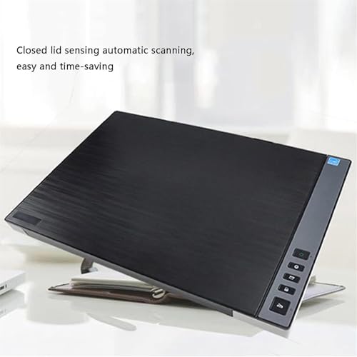 High Speed Flatbed Scanner, A3 Large Format Color Photo & Document Scanner, 1200 Dpi Optical Resolution, Auto-Scan, 8sec Fast Scan Speeds, for Home and Home Office