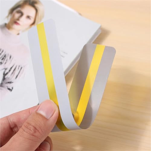 Guided Reading Strips 40pcs Reading Guide Strips Highlighter Colored Overlays Bookmark Read for Dyslexia People Transparent Gift