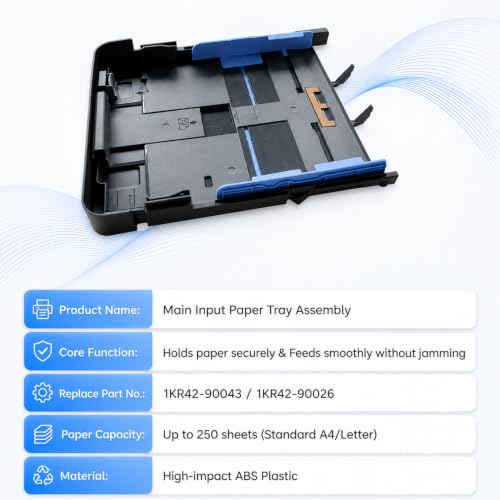 Printer Paper Input Tray Replacement for HP Officejet Pro 9010 Printer Tray