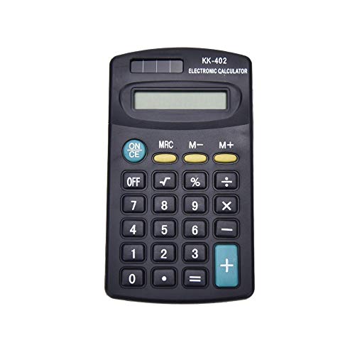 QERTYHJK Portable 8 Digit Calculator General Purpose Electronic Battery Powered School Company Office Supplies