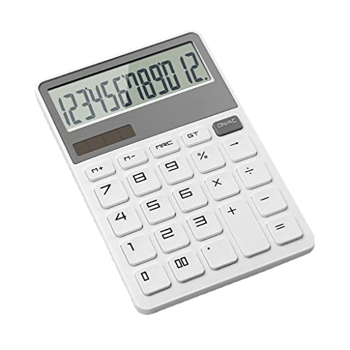Fashion Calculator 12-bit Large Screen Personality Solar Financial Accounting Office Special