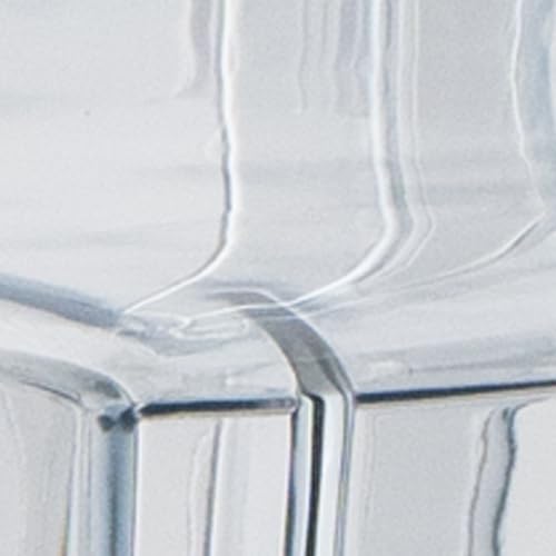 Techni Home Chiavari Ghost Chairs, Stackable Acrylic,Modern,Set of 2,Clear