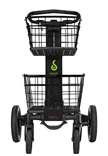 Scout Cart SCV1 All Purpose Folding Cart,Black