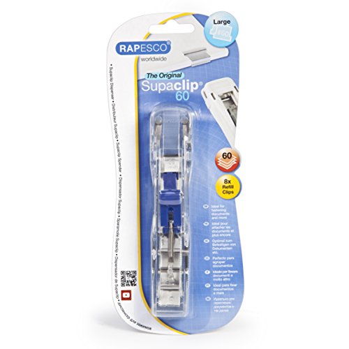 Rapesco Supaclip 60 Dispenser with 8 Clips