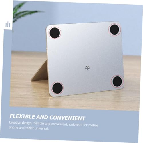 OATTIS 3pcs Rotating Cell Phone Holder Desktop Cellphone Holder Portable Bed Telephone Aluminum Alloy Office