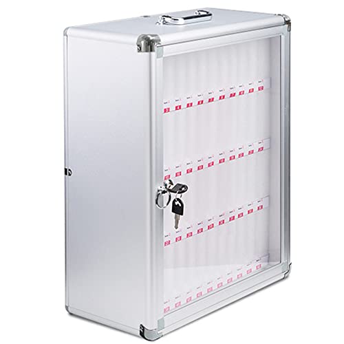 SDdPulse Mobile Phone Safe Deposit Box - 36 Slot Storage Cabinet for Cell Phones Pocket Locker with Security Lock Portable Hand-Carry Design Ideal for Offices and Events,48slots