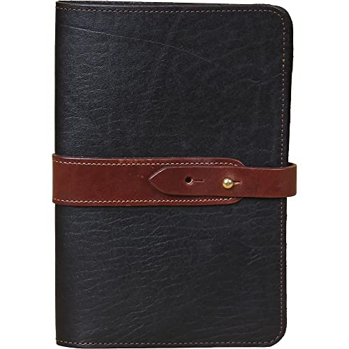 No. 20 Leather Travel Portfolio - Black | Col. Littleton