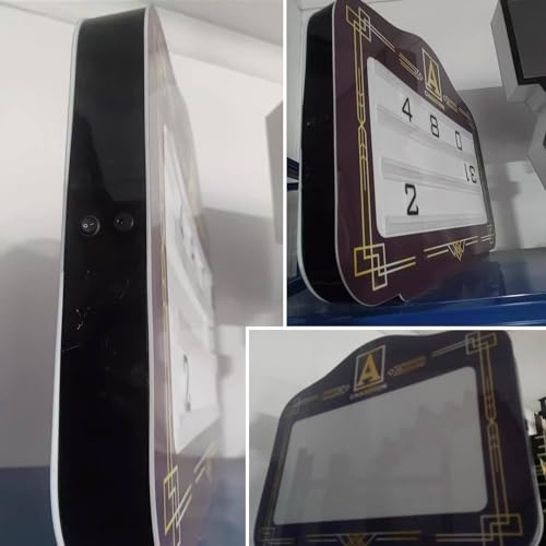 UWINK LED Letter Bottle Presenter, Rechargeable Acrylic LED Message Board, Changeable Letters A-Z/0-9, Customized Logo, Ideal for VIP Service at Club, Party, Bar
