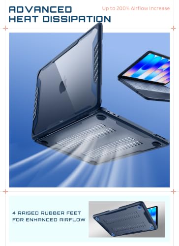 SUPCASE for MacBook Neo Case 13 Inch 2026, Model A3404 A18 Pro Chip, Indigo
