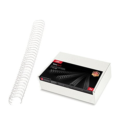 Rexel Binding Wire Elements 34 Loop for 85 Sheets 10Mm A4 Silver - Ref Rg810697 (Pack 100)