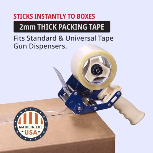 Tape Logic 2" x 110 yds Acrylic Packing Tape 2.2 Mil, Clear (36-Pack) Heavy Duty Packing Tape Rolls for Sealing Boxes at Home, Warehouse, & Office, Supplies for Packaging, Shipping, Moving