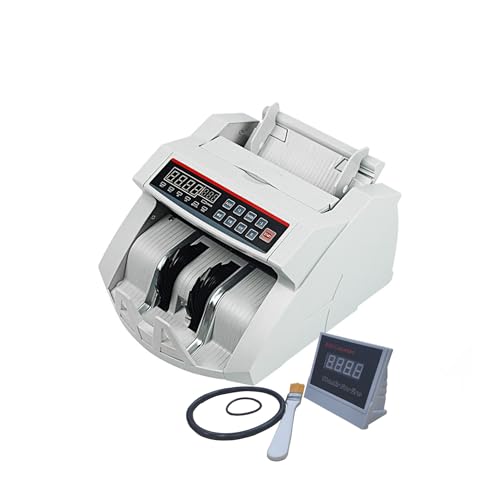 FixtureDisplays® Bill Counter Money Cash BANKNOTE Machine Count Currency W/Counterfeit Detection 18602